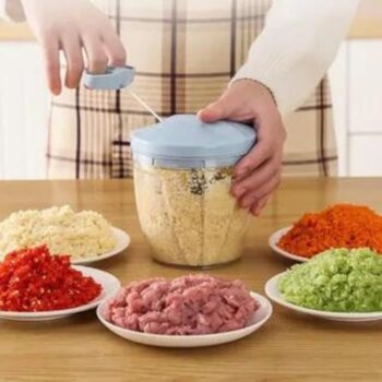 5 Blade Manual Speedy Vegetable Chopper (Highest Quality)