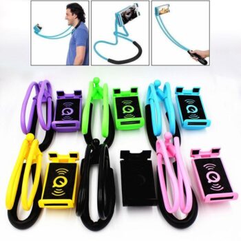 Flexible Lazy Mobile Holder Necklace Long Arm Smartphone Holder Stand - Image 5