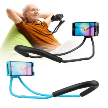 Flexible Lazy Mobile Holder Necklace Long Arm Smartphone Holder Stand - Image 4