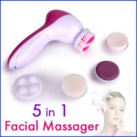 5 In 1 Beauty Care Massager Multifunction Smoothing Body Beauty Skin Facial Cleansing Brush Set