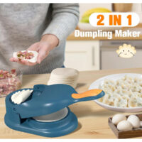 2 in 1 Dumpling Mold Samosa & Pastry Dough Maker! This Dumpling Mold and Press Machine