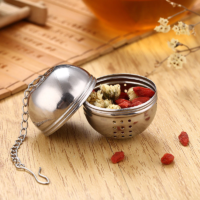  Tea Infuser Sphere Locking Spice Tea Ball Strainer Mesh Infuser Tea Filter Strainers Stainless Steel