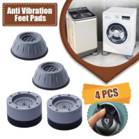 4Pcs Anti Vibration Pads Washing Machine Rubber Feet Legs  Universal Noise, Furniture